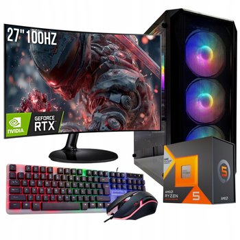 Zestaw Gamingowy Stormreaper R5 8400f/32gb/rtx5050/1tb Ssd/w11/27"100hz - Adronix