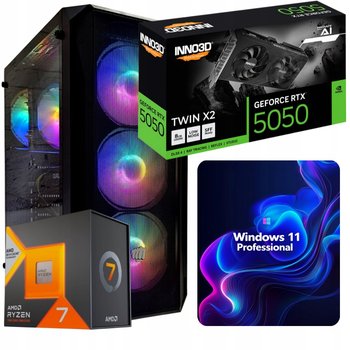 Zestaw Gamingowy Zeusstrike R7 7800x3d/32gb/rtx5050/1tb Ssd/w11 - Adronix