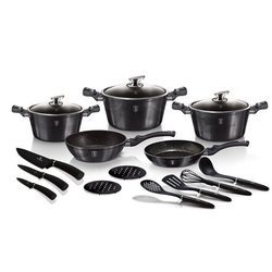 BerlingerHaus TITANIUM POT SET 10 PCS. BERLINGER HOUSE BH-6065