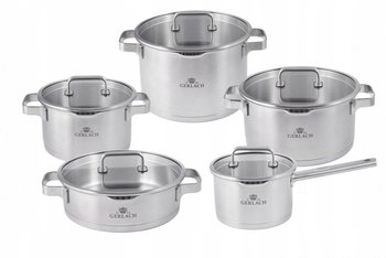 Zestaw garnków Gerlach Prestige Plus10 elementów - Gerlach