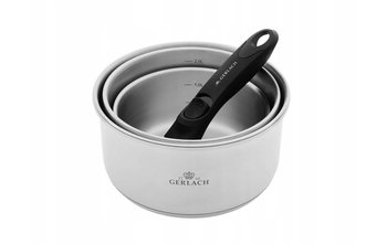 Zestaw garnków Gerlach Smart Steel 4 elementy - Gerlach