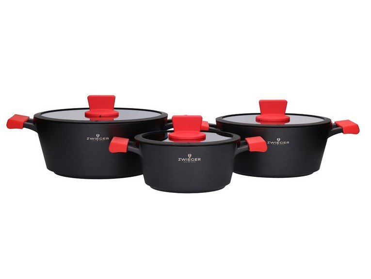 Zestaw garnków ZWIEGER Obsidian, 6 elementów