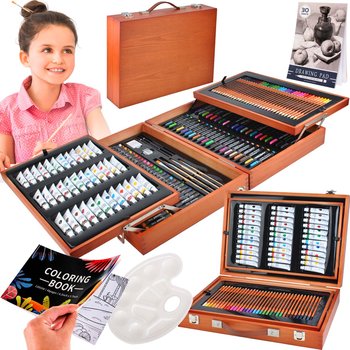 Zestaw Gigant do Malowania Rysowania Walizka Farby MAALEO - Maaleo