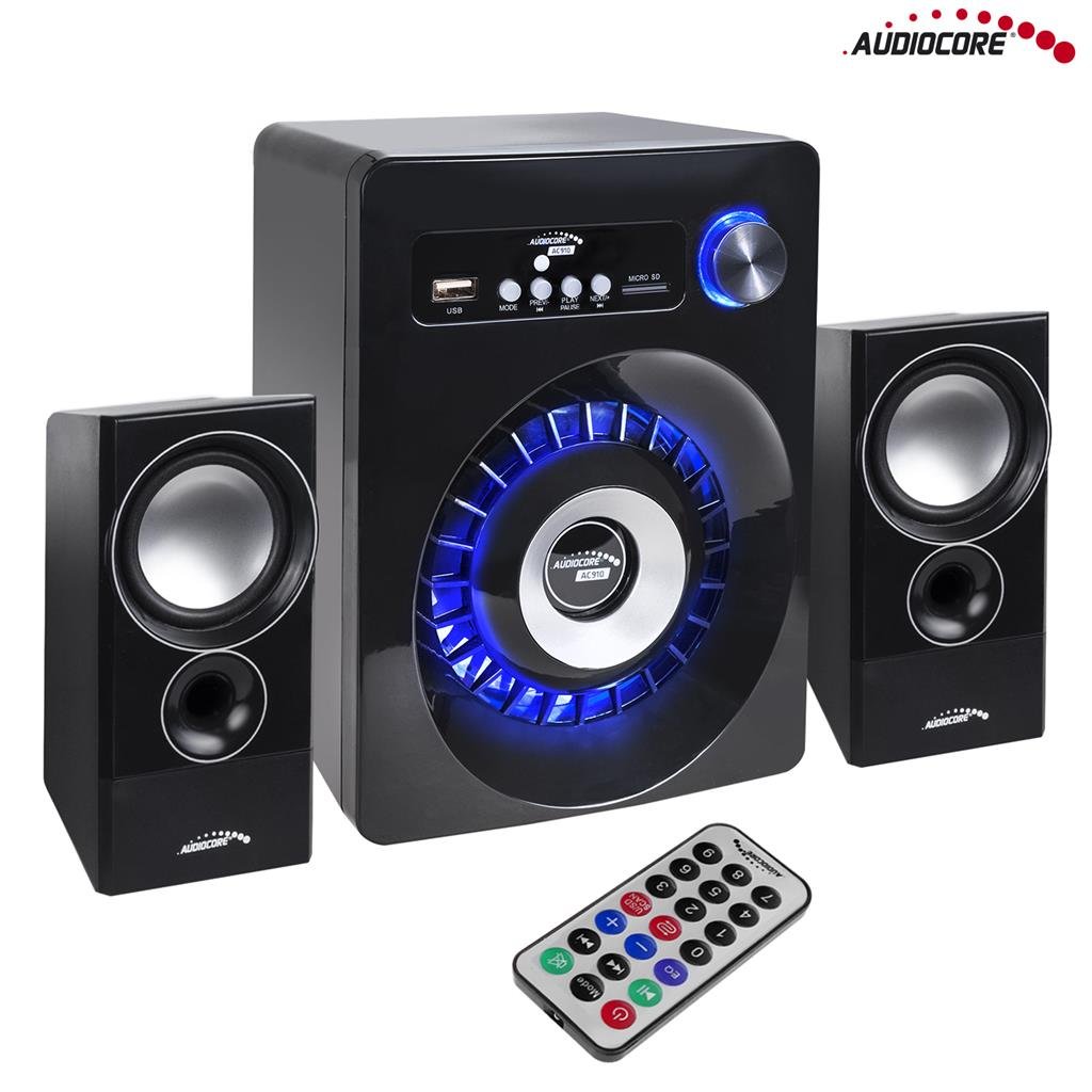 Zestaw głośników AUDIOCORE AC910, 3 szt., Bluetooth
