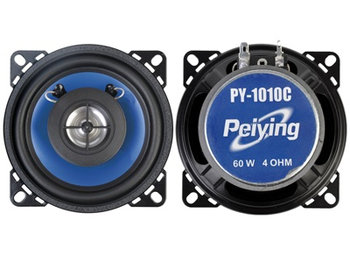 Zestaw głośników samochodowych PEIYING PY-1010C, 2 szt. - Peiying