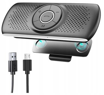 Zestaw Głośnomówiący Bluetooth Letrade Z Siri I Google Do Auta Tf 16H Pracy - Inny producent