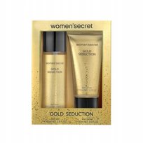 women'secret gold seduction mgiełka do ciała 85 ml   zestaw  