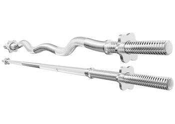 Zestaw gryfów 218cm + 120cm lekko łamany 30mm - Hop-Sport