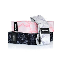 Zestaw gum do ćwiczeń HIP BAND marble (3 szt.)