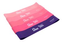 Zestaw gum do ćwiczeń PINK POWER 5 sztuk