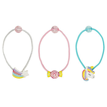 Zestaw Gumek Do Włosów, REBEL Unicorn, 3 Sztuki - Empik