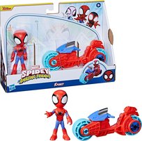 Zestaw HASBRO: Figurka SPIDEY SPIDERMAN + pojazd MOTOR Ruchome elementy Hasbro