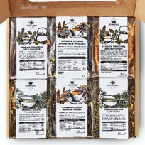 Zestaw herbat NA PREZENT 6x50g owocowe zielone i czarne IDEALNY upominek