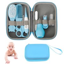 Zestaw higieniczny do pielęgnacji dziecka z etui paznokci włosów termometr