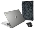 Zestaw HP Laptop + Etui + Mysz Chromebook, 14A-NA0023 Intel Celeron, 4 GB RAM, 64 GB eMMC, Chrome OS - HP