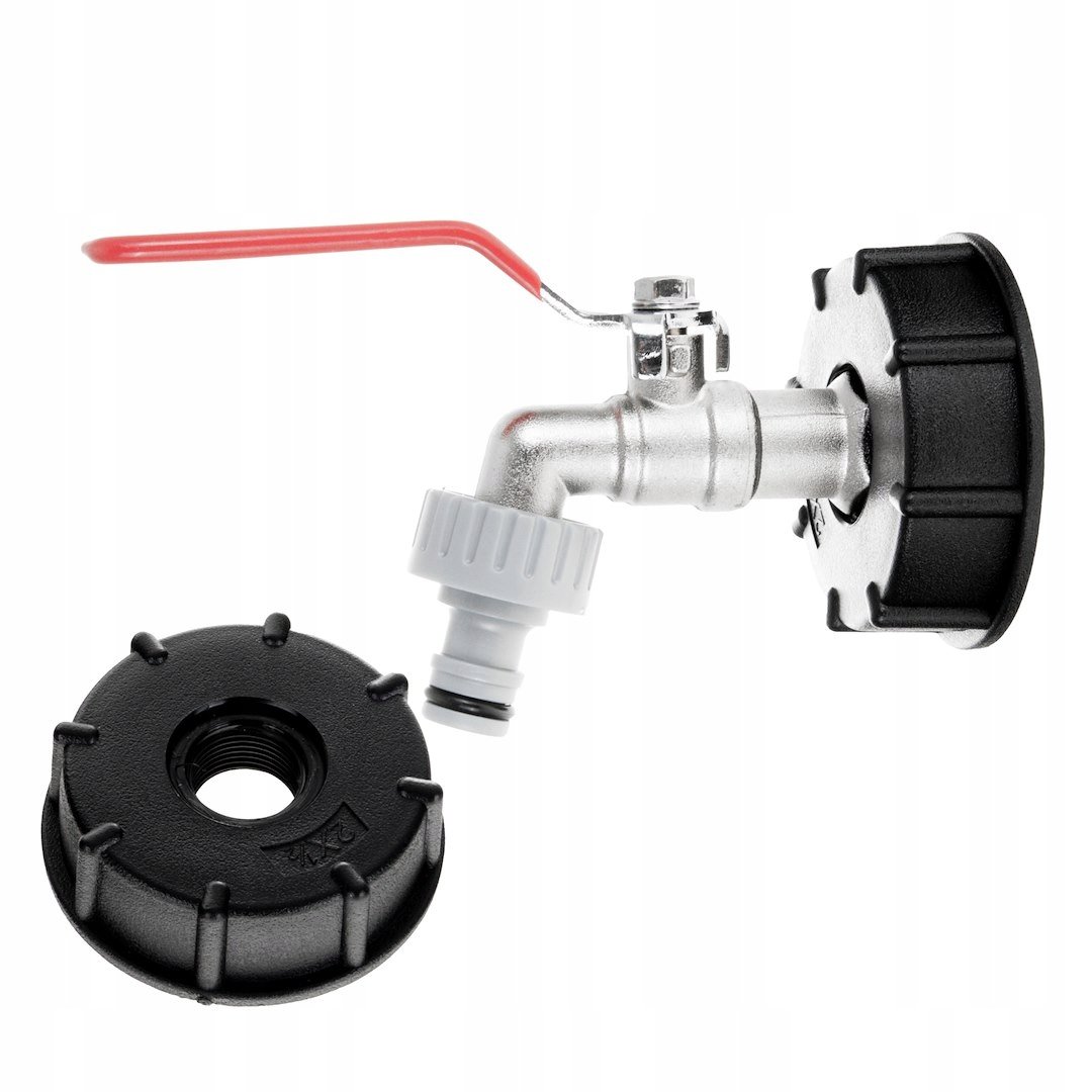contenitore IBC da 3/4 S60 + valvola a sfera +3/4