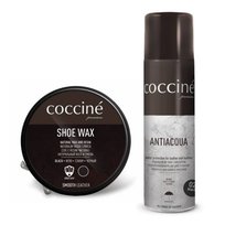 Zestaw Impregnat + Wosk Do Obuwia W Kolorze Czarnym Coccine