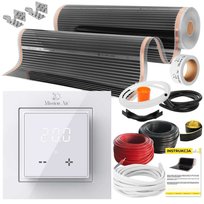 ZESTAW IR SILVER 160W 20m²,szer.100cm +Aries LCD