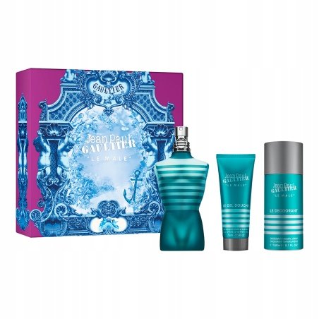 Empik Zestaw Jean Paul Gaultier Le Male Edt 125ml + Shower Gel 75ml + Deodorant 150ml