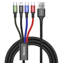 Zestaw kabli zasilający BASEUS CA1T4-B01, 1,2 m Baseus