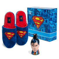 Zestaw Kapcie Męskie Superman + Żel Pod Prysznic 2w1 SOXO