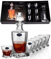 ZESTAW KARAFKA 800 ML I SZKLANKI 300 ML FESTA ITALIA UNIWERSALNE KPL ZESTAW