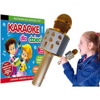 Zestaw karaoke dla dzieci + solidny mikrofon bezprzewodowy