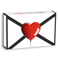 Zestaw kaw smakowych aromatyzowanych Love Message – prezent upominek dla zakochanych na walentynki 2024- pomysł podarunek dla niej niego chłopaka dziewczyny żony męża