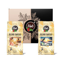 Zestaw kaw ziarnistych na Prezent Świeżo Palone Arabica Robusta 500g