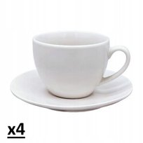 ZESTAW KAWOWY Z PORCELANY MG HOME CLASSIC 4x240ML