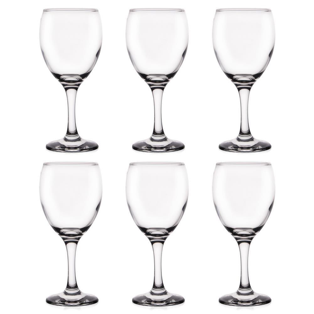 Zestaw kieliszków KIELISZKI kieliszek do wina 245ml 6 sztuk
