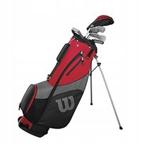 Zestaw Kijów Do Golfa Dla Leworęcznych + Torba Ze Statywem Wilson Pro Staff Sgi. Czytaj Opis! Wilson