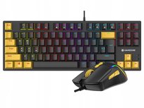 Zestaw Klawiatura i mysz komputerowa TRACER GameZone Hornet87 USB Gamingowa Tracer
