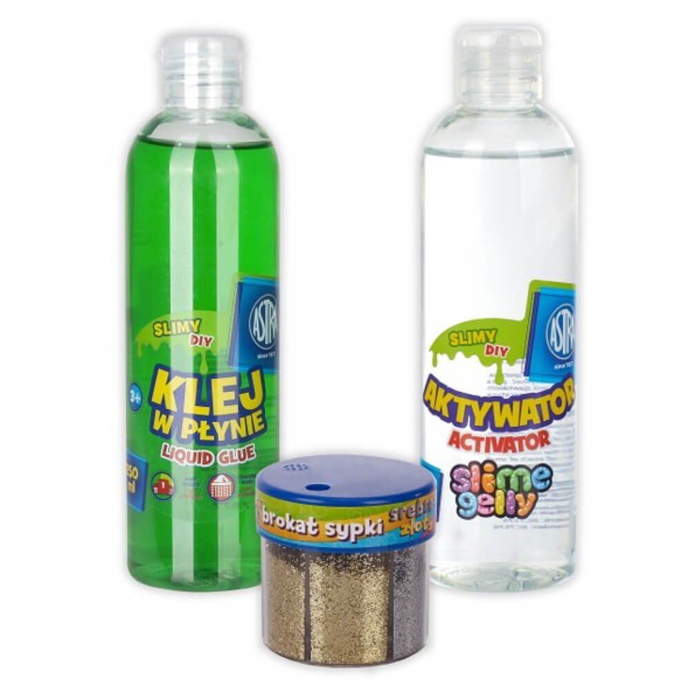 Jak Się Robi Aktywator Do Slime Zestaw klej aktywator robienia Slime Gelly ASTRA - Astra | Sklep EMPIK.COM