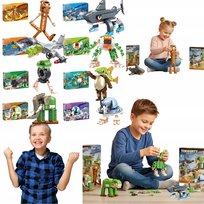 ZESTAW KLOCKI ITALIAN BRAINROT BREJNOTY BREJNOT 8 KOMPLETOW SAHUR BRAIN ROT