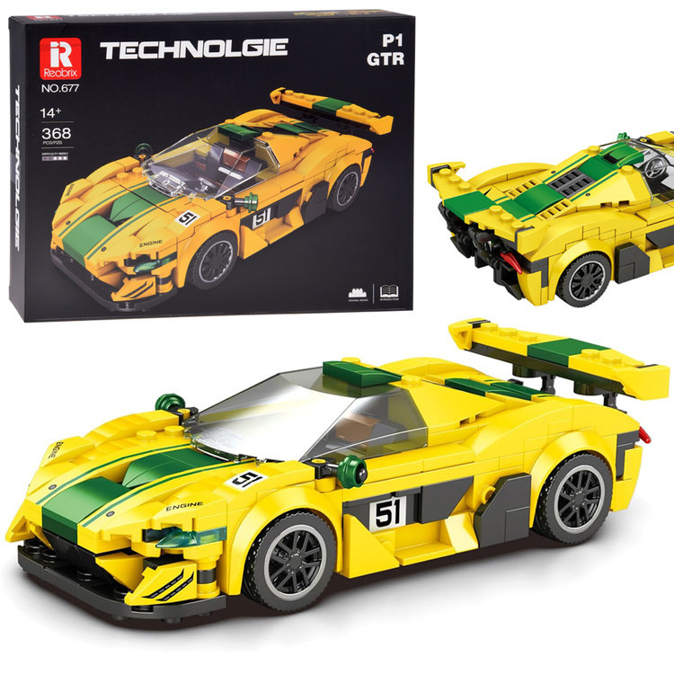 ZESTAW KLOCKI TECHNICZNE SPORTOWE AUTO - Inna marka | Sklep EMPIK.COM