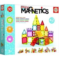 Zestaw klocków magnetycznych - EDUCA - Educa Magnetics 42 szt. Educa