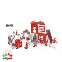 Zestaw Klocków Remiza Strażacka Mile 158 Elementów