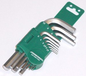 Zestaw kluczy imbusowych JONNESWAY h01sm109s, 9 szt