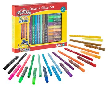 Zestaw Kolorów I Brokatów 24 Szt. Play- Doh - Grafix