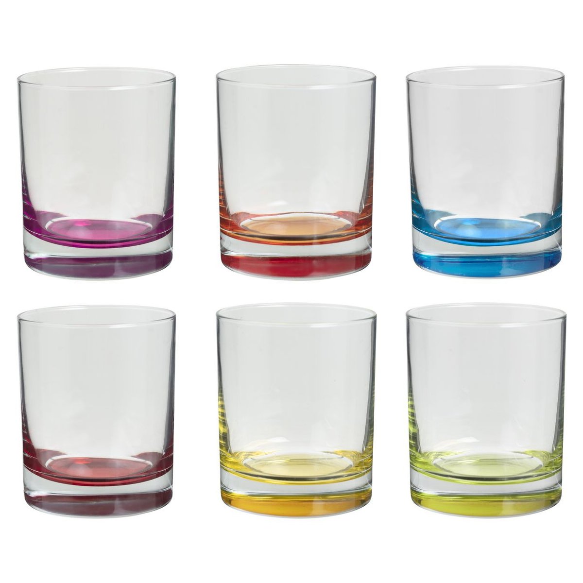 Фото - Склянка Secret de Gourmet Zestaw kolorowych szklanek Na prezent SZKLANKA 300 ml 