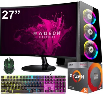 ZESTAW KOMPUTER GAMINGOWY 27" |RYZEN 5|VEGA 11|16GB|1TB| WI-FI|WIN 11 - Adronix