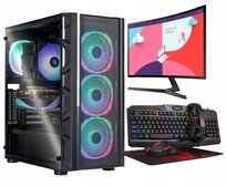 Zestaw Komputerowy do Gier i5 14400 RTX 4060 PC Gamingowy 32RAM 1TB Wi-Fi
