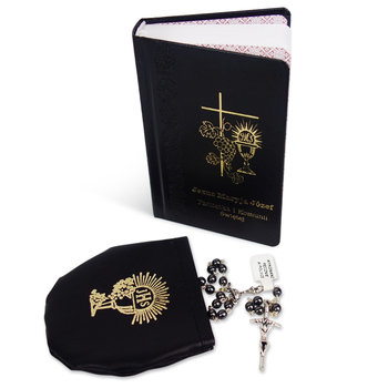 Zestaw Komunijny Dla Chłopca: Książeczka + Różaniec + Etui - Inna marka