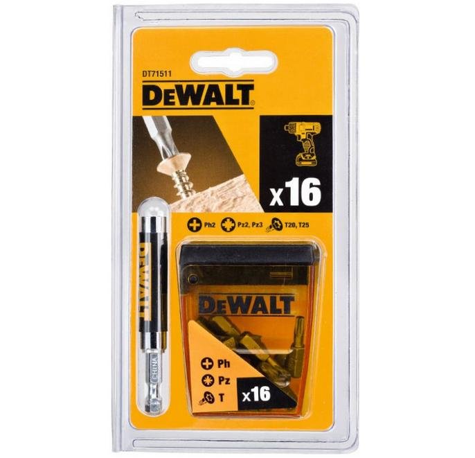 Zestaw końcówek DEWALT DT71511