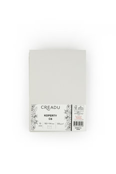 Zestaw kopert, C6, szary, 10 sztuk, Creadu - Creadu