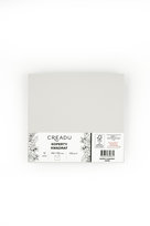 Zestaw kopert kwadratowych, szary, 10 sztuk, Creadu