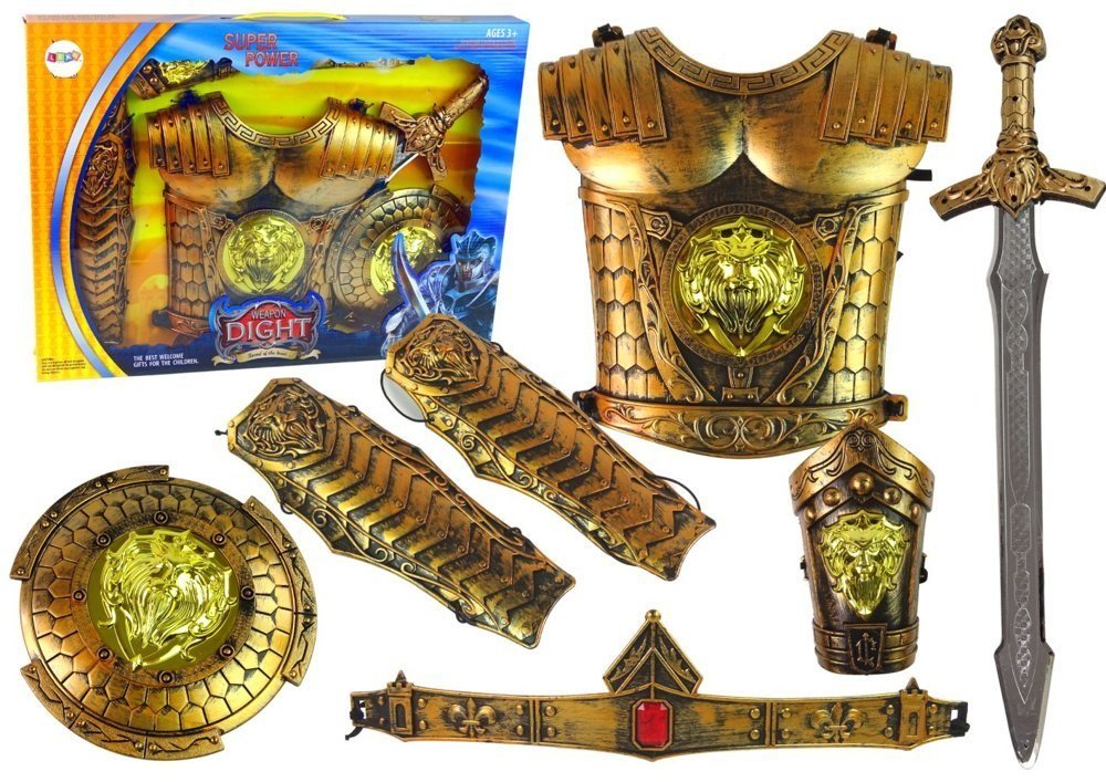 Zestaw Kostium Rycerza Dla Dzieci Karnawał Zbroja Lean Toys Sklep