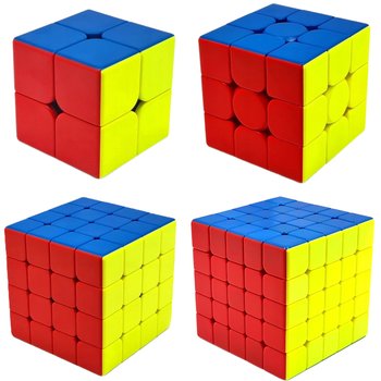 Zestaw Kostka Układanka 2X2 + 3X3 + 4X4 + 5X5 Moyu - MoYu