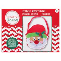 Zestaw Kreatywny, Creative Christmas, Robótki Ręczne, Torebka - Mikołaj